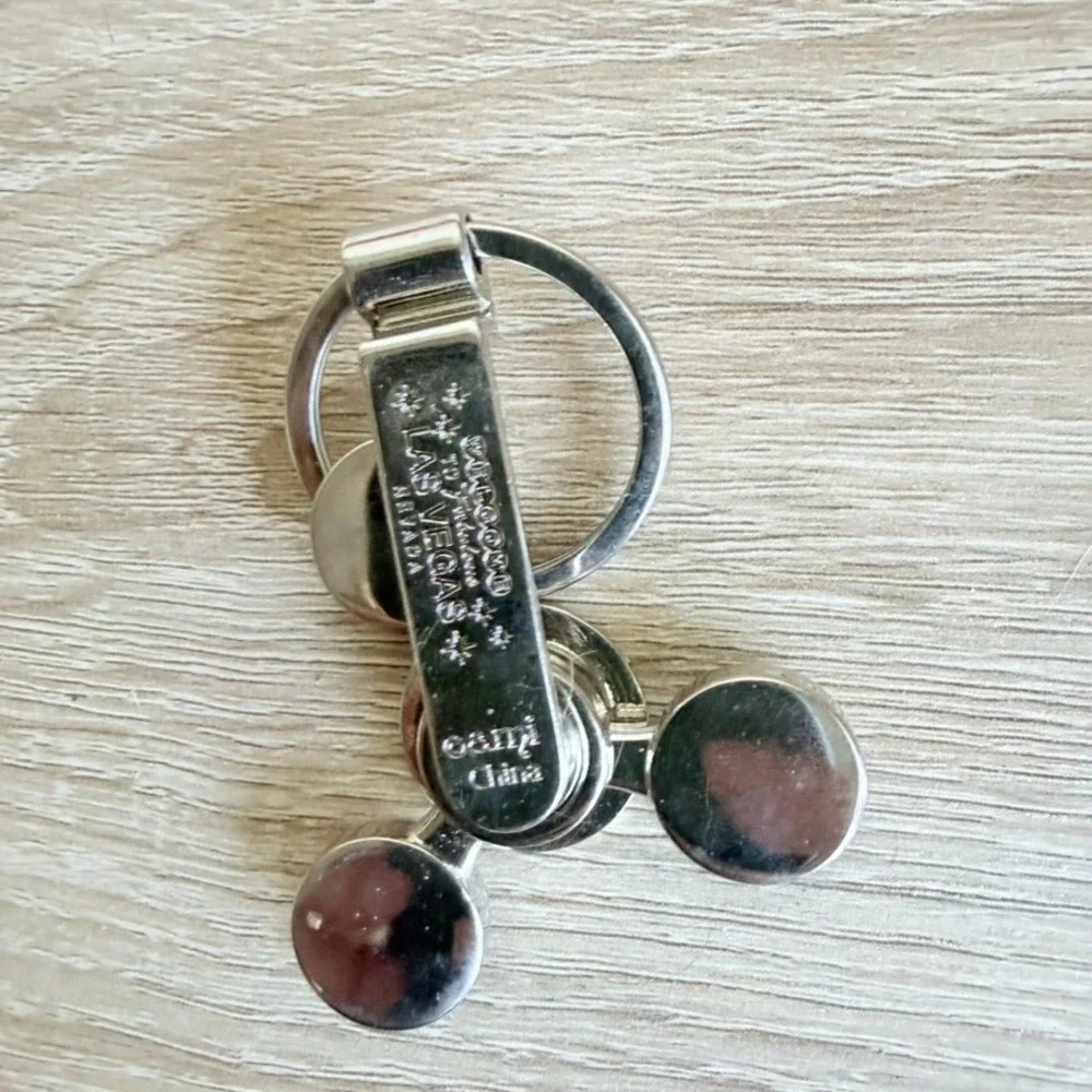 Las Vegas‎ Nevada Keychain Lucky Chip Fidget Spinner Vegas Fun Retro
